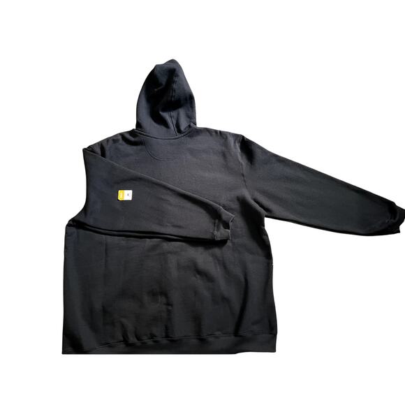 Carhartt Men's Loose Fit Midweight Full-Zip Sweatshirt, Black, 3X-Large - Picture 1 of 4